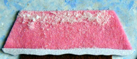 Gingerbread House Christmas Collage - add some glue to roof and sprinkle with Epsom salt for snow, shake off excess