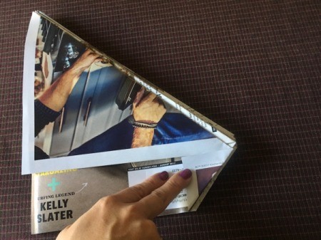 Magazine Christmas Tree - continue for rest of magazine