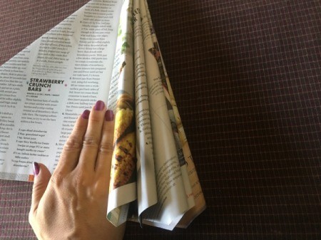 Magazine Christmas Tree - repeat with rest of pages