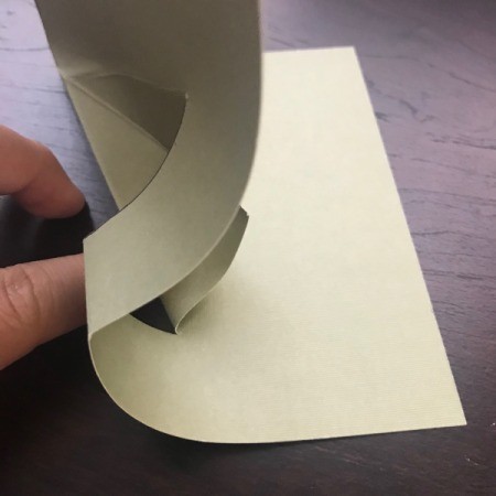 Christmas Wreath and Tree Holiday Card - fold and crease to create the pop up effect