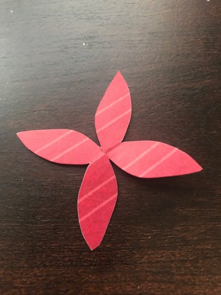 Christmas Wreath and Tree Holiday Card - unfold