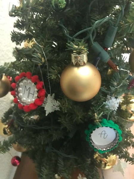 Bottle Cap Ornaments - other versions