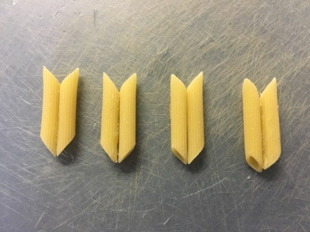Pasta Christmas Ornaments - make 4