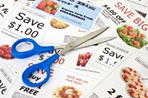 Coupons With Scissors