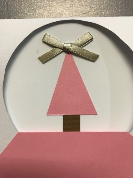 Christmas Snow Globe Card