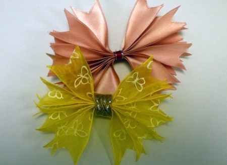 Pleated Ribbon Brooch