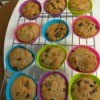 Sour Cream Chip Muffins cooling on rack