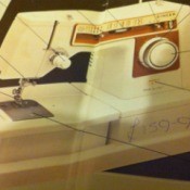 Repairing the Timing on a Singer Sewing Machine - image of the model in a manual