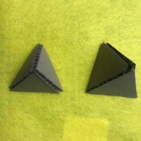 Christmas Triangle Candy Box Ornament - each box requires 4 triangles