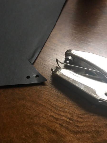 Holiday Reindeer Candy Holder - use a hole punch to make eyes