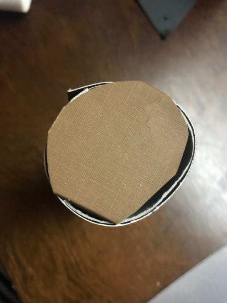 Holiday Reindeer Candy Holder - secure to bottom with tape