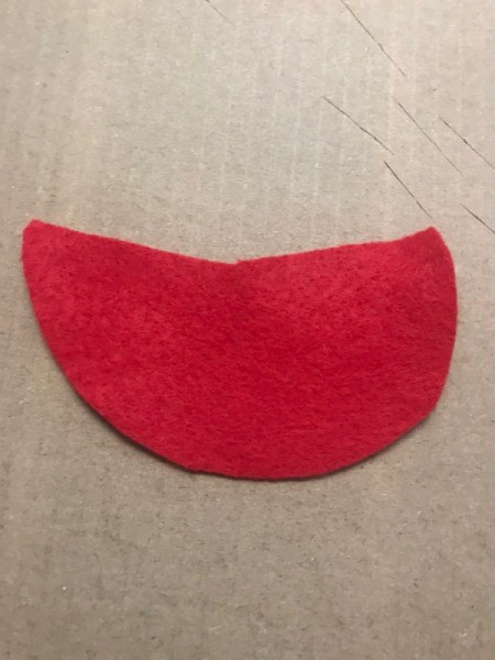 Holiday Reindeer Candy Holder - cut out