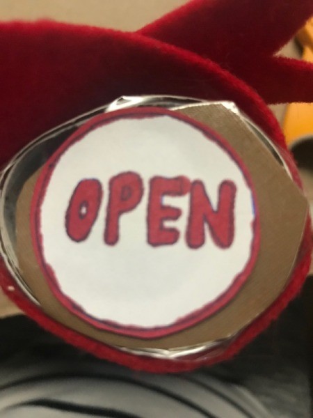 Holiday Reindeer Candy Holder - glue to the bottom