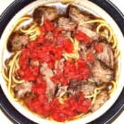 Italian Vermicelli Soup in bowl