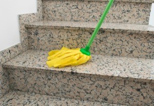Mopping Stairs