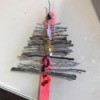 Nature Stick Christmas Tree Ornament - add glitter or confetti