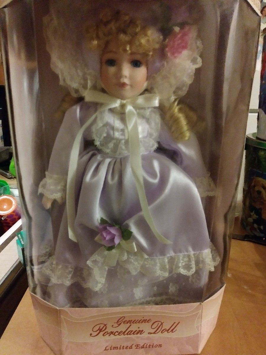 collectible memories genuine porcelain doll limited collector's edition
