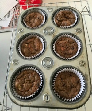 baked Chocolate Ricotta Muffins