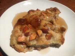 Almond Baked French Toast ready to eat