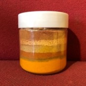 layered small jar of advieh