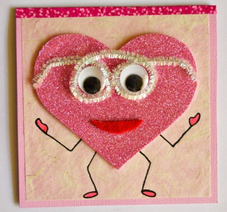"Wide-Eyed Over You" Valentine Card