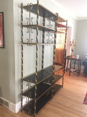 Value of Gold Gilt Etagere Bookcases