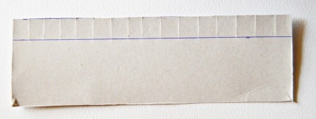 Hubby's Valentine Day Tot or Shooter Box  - cut slits