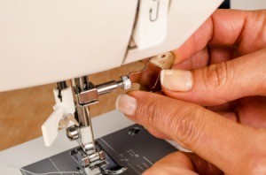 Jammed Sewing Machine