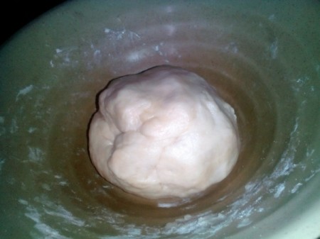 dough in bowl