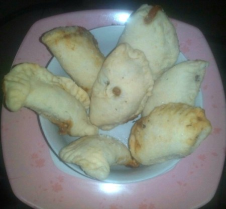 Sardina Empanadas on plate