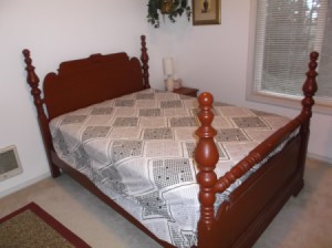 Value of a Vintage Wooden Bed Frame