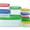 Colorful Plastic Food Storage Containers