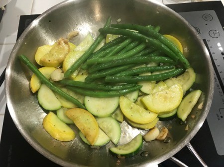 zucchini and green beans