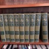 Value of World Book Encyclopedia Set - volumes on a bookshelf