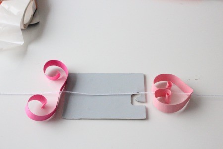 Hearts Garland - measuring spacing