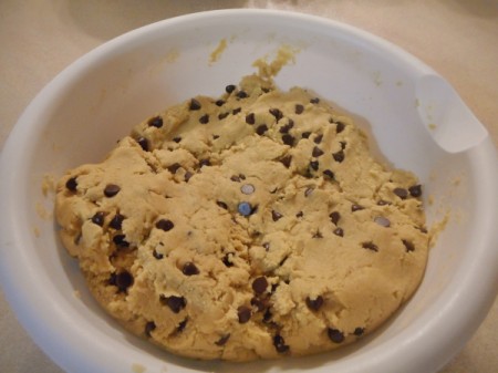 mixed cookie dough