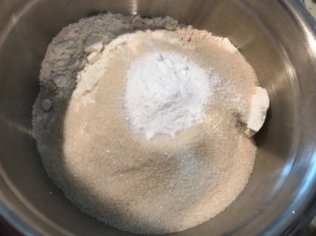 mixed flour