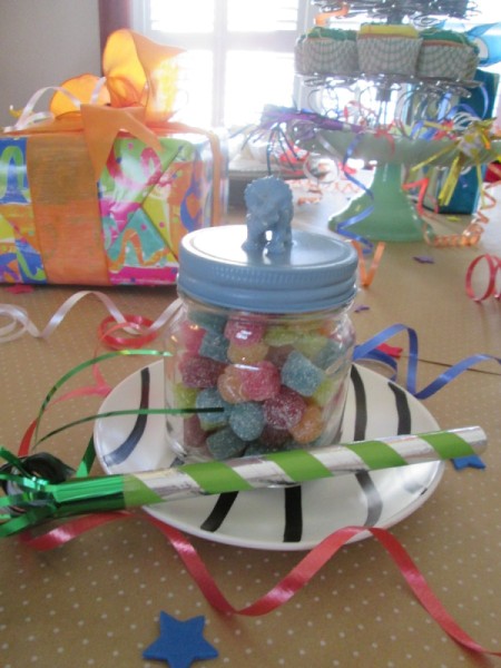 Glass Jar Party Favors