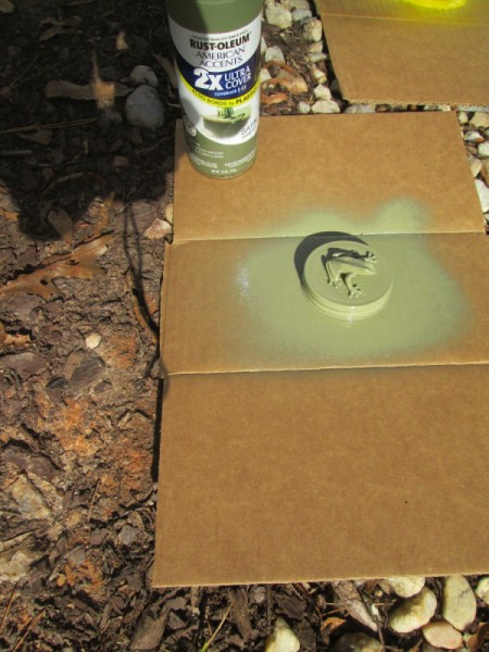 Glass Jar Party Favors - green frog