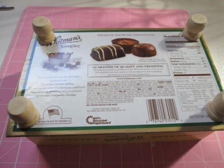 Candy Box Into Treasured Keepsake - legs added