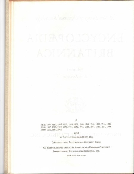 Value of Encyclopedia Britannica