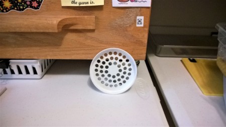 A sorter made from a dollar store air freshener.