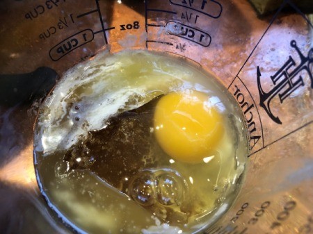 mixing wet ingredients