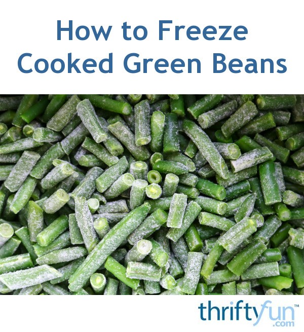 Freezing Cooked Green Beans? ThriftyFun