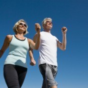 Couple Out Walking