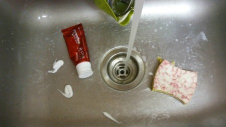 Use Toothpaste for a Clean and Fresh Kitchen Sink