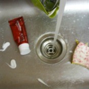 Use Toothpaste for a Clean and Fresh Kitchen Sink