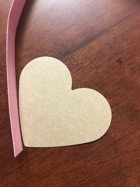 Valentine's Heart Chocolate Candy/Coupon Gift - ready to tape together