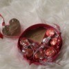 Valentine's Heart Chocolate Candy/Coupon Gift