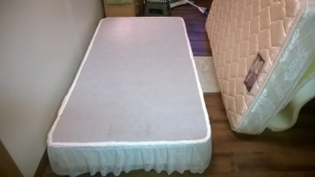 Boxspring With Skirt Glued On
